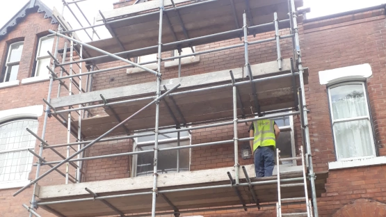 Edwardian Townhouse Repointing - Stockport: Picture 1