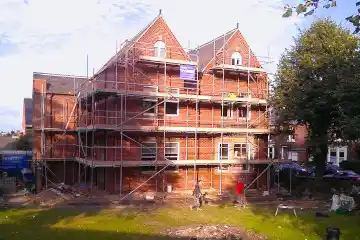 Renovated Exterior: Edwardian Summer House. Brick Cleaning, Hybrid lime mortar pointing with a waterseal aftercare treatment.